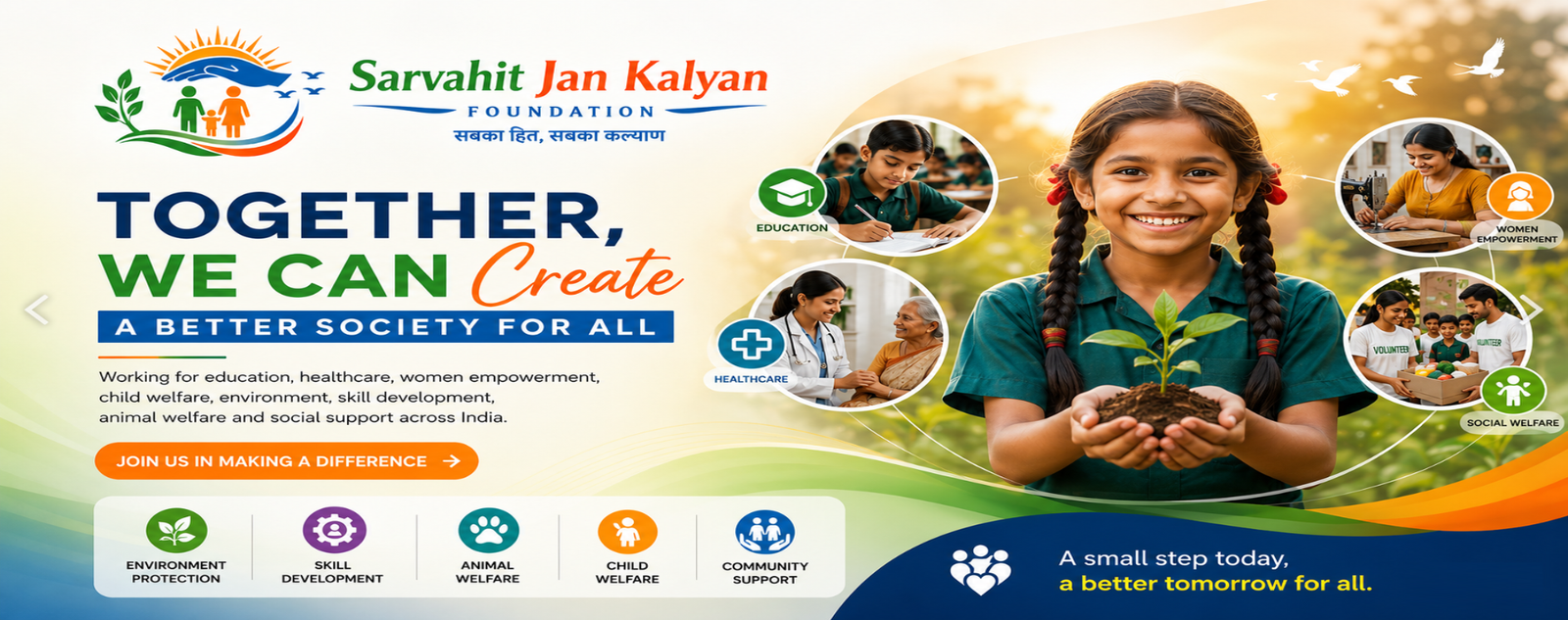 Creating a better tomorrow together